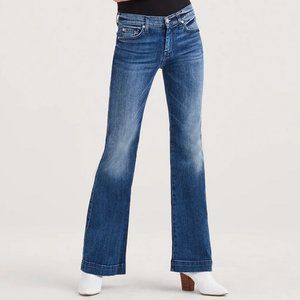 7 for all mankind Dojo low-mid rise jean size 27